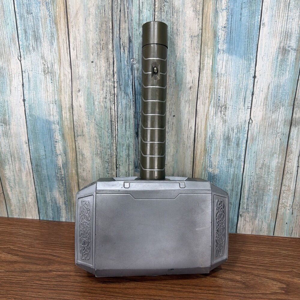 Marvel Thor Mjolnir Hammer 2011 Hasbro Electronic Action Toy Light Sound